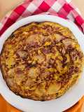 Tortilla de nabo y cebolla 🥚 Low carb 🥚Vianda nutritiva y saciante