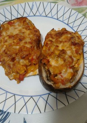 Foto principal de Berenjenas rellenas con tofu