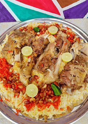 A picture of Arabic Mutton Mandi.