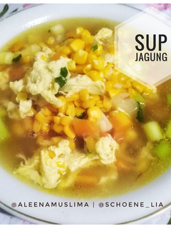 Foto resep Sup Jagung Telur