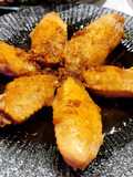 Garlic Honey Soy Sauce Pan-Fried Chicken Wings