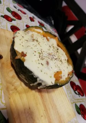 Una foto de Zapallo relleno