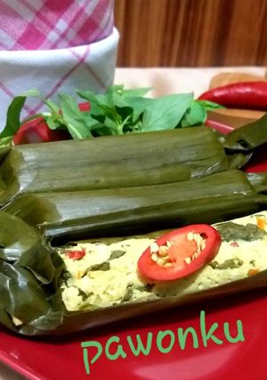 Foto resep 254.Pepes Tahu Kemangi (ala warsun)