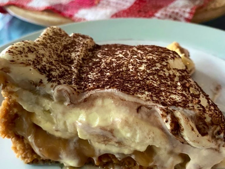 Cara Gampang Membikin Resep  Banoffee Pie yang Enak Banget, Bikin Ketagihan