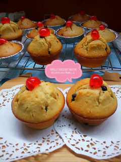 Foto resep Vanilla chocochips muffin with buttermilk