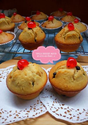 Foto resep Vanilla chocochips muffin with buttermilk