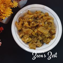 Kaddu and Turai with Methi Sabzi A picture of Kaddu and Turai with Methi Sabzi.