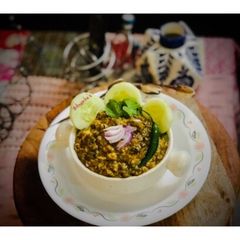 A picture of Tadka Dal (Kolkata famous street-food): Egg Dal Tadka.