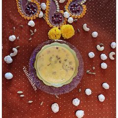 A picture of Vrat Special Royal Kesari Makhana Kheer.