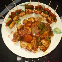Chilli paneer A picture of Chilli paneer.