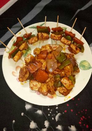 A picture of Chilli paneer.