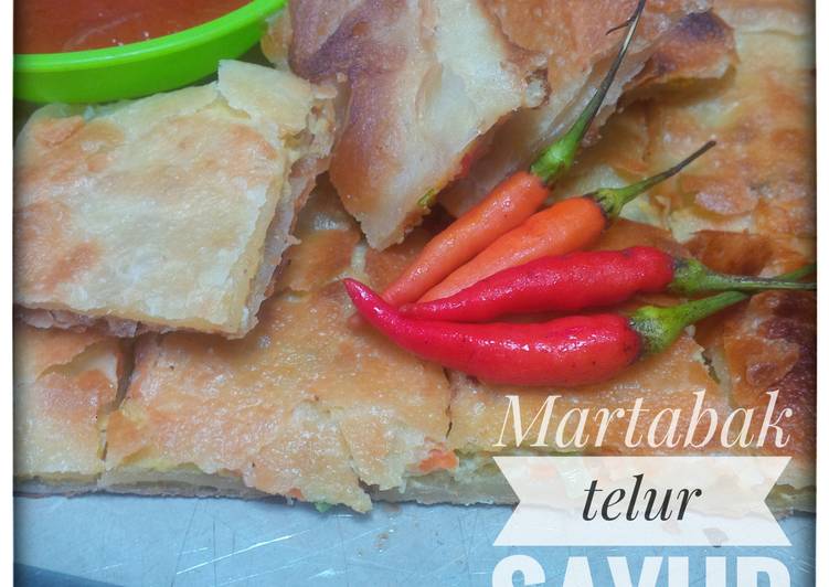 Bagaimana Menyiapkan Martabak telur sayuran, Menggugah Selera