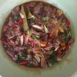 Tumis daging teriyaki + sayur