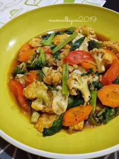Foto resep 220. Capcay Lada Hitam