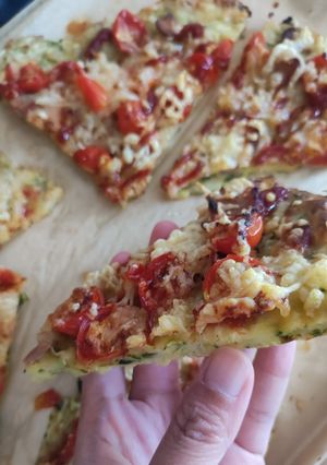 Foto resep 486. Pizza Zucchini