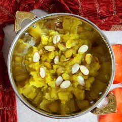 A picture of Potato halwa.