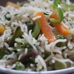 A picture of Milky Veg Rice.