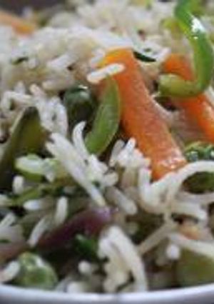 A picture of Milky Veg Rice.
