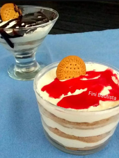 Una foto de Serradura portuguesa (mousse de nata)