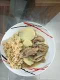 Yucatecan-Style Pork Steaks with Potatoes