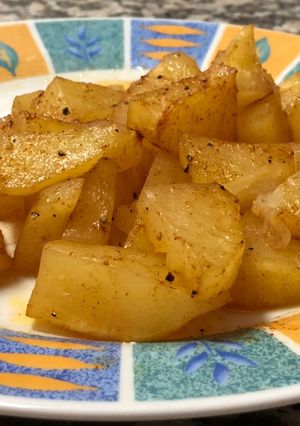 Foto principal de Patatas picantes al microondas
