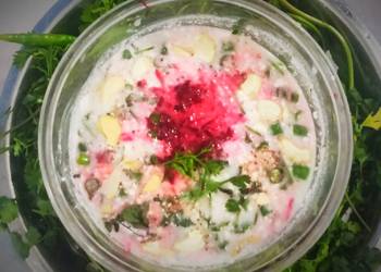Update, Make Recipe Beetroot and curd raita with the twist of walnut Very Delicious