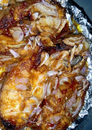 A picture of Grilled fish.