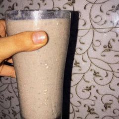 A picture of Cinnamon banana shake.