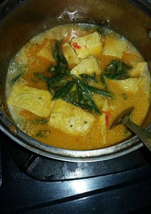 Foto resep Sayur kacang tahu