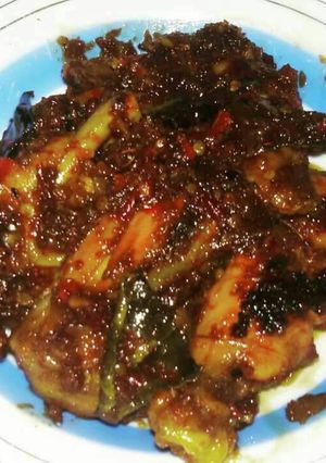 Foto resep Ayam bumbu rujak ala mega