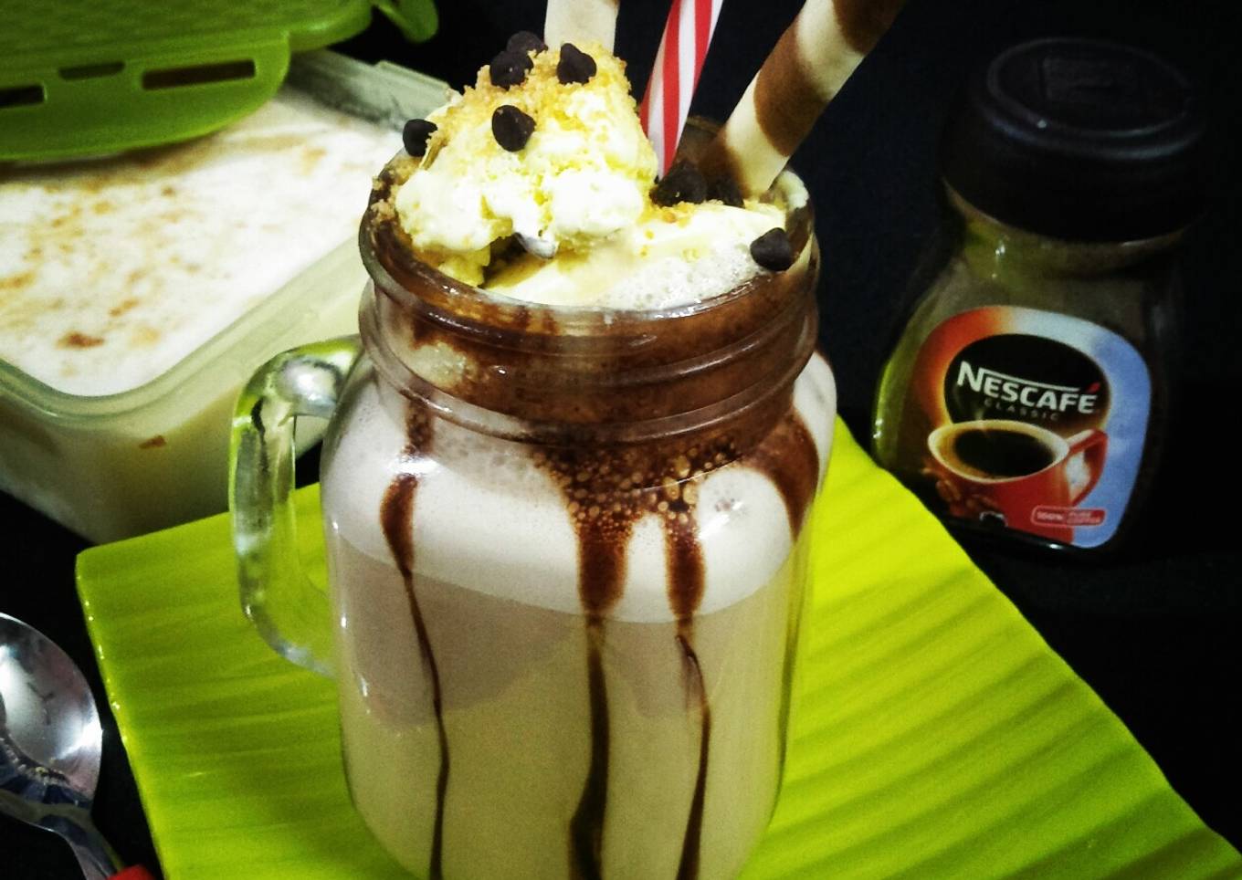 Butter Scotch Cold Coffee shake