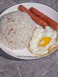 Longsilog (Sinangag, Itlog & Longanisa) Sarapan Khas Filipina 🇵🇭