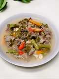 Asem asem Daging Daun Kendondong
