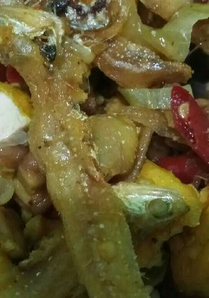 Foto resep Oseng ikan asin