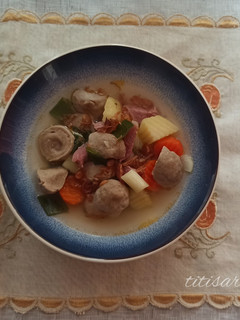 Foto resep Sop Bakso