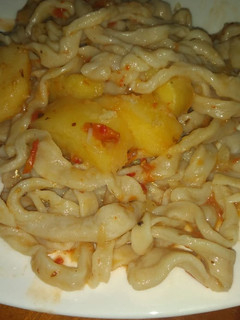 Una foto de Fideos caseros