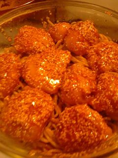 Kínai szezámmagos csirke recept fotója