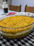 Quibe de forno vegano de cabotiá com recheio de tofu
