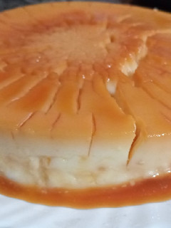 Una foto de Flan sin horno de maicena