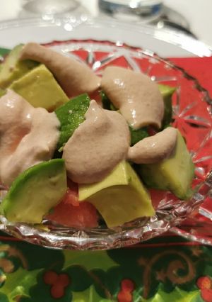 Une photo de Salade fraîcheur pour les fêtes de fin d'année