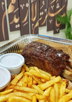 صورة لوصفة شورت ريبس بصلصة الباربيكيو