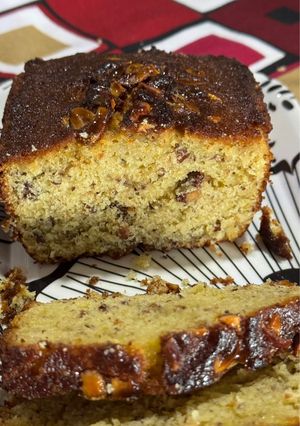 Una foto de Budín de Naranja con Almendras y Cardamomo