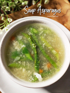 Foto resep Sup asparagus