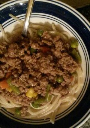 A picture of Good old mince.