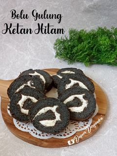 Foto resep Bolu Gulung Ketan Hitam