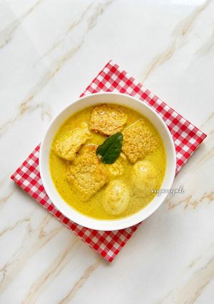 Foto resep Opor Tempe Tahu Telur