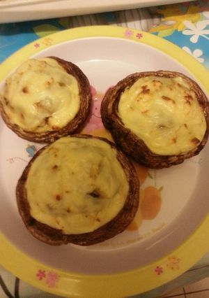Foto resep Jamur panggang topping keju