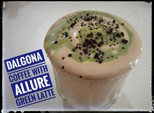 Foto resep Ice Dalgona Coffee with Allure Green Latte