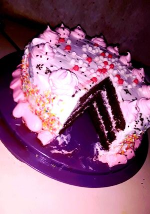 صورة لوصفة كيكه عيد ميلاد