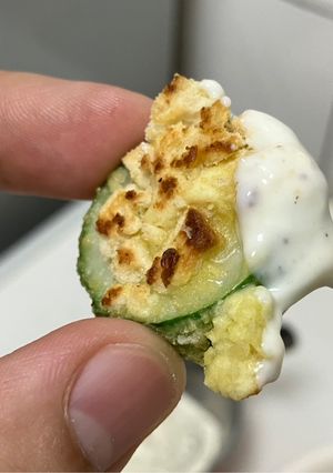 煎小黃瓜點心 的食譜成品照片
